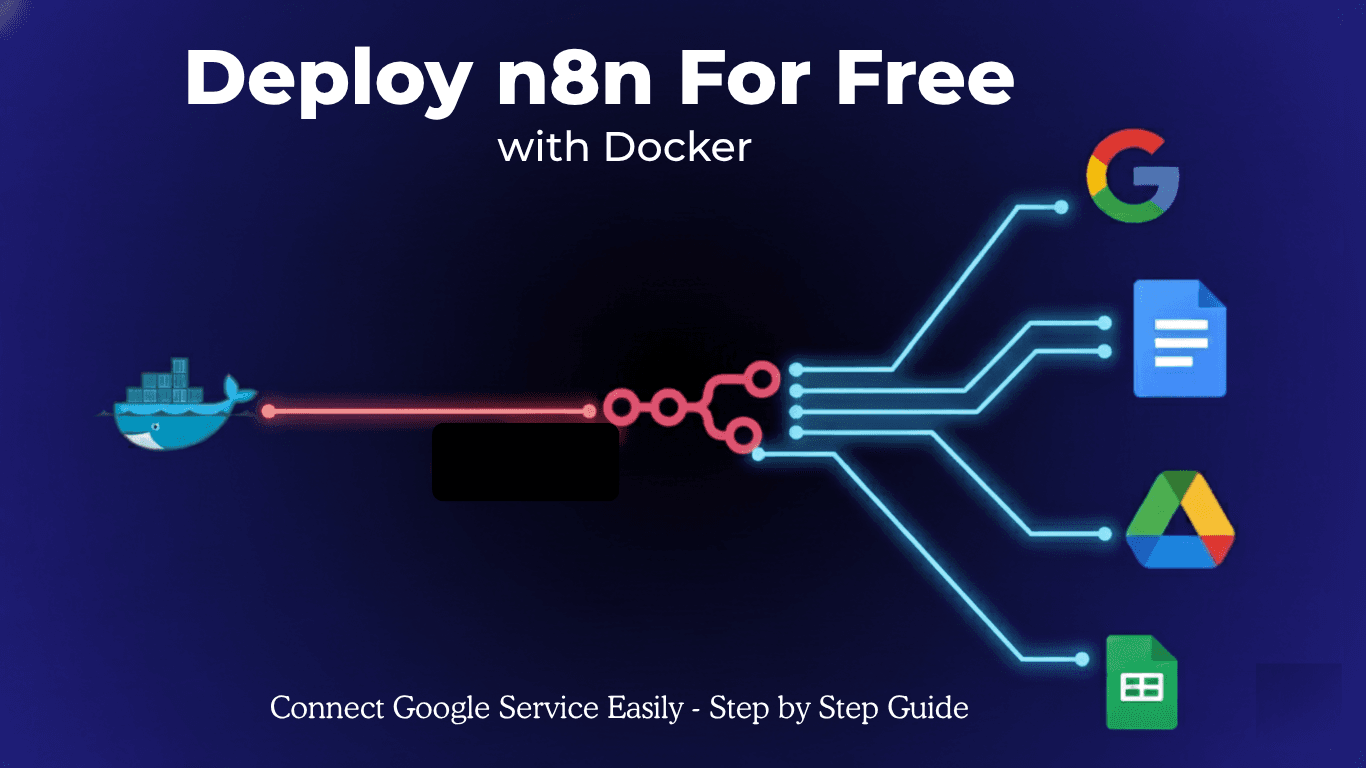 How I Deployed n8n for Free Using Docker (and Connected It with Google Services)